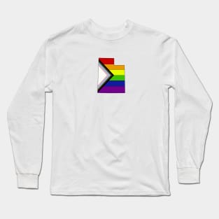 Progress pride flag - Utah Long Sleeve T-Shirt